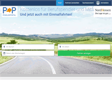 Tablet Screenshot of nordhessen.pendlerportal.de