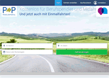 Tablet Screenshot of hessen.pendlerportal.de